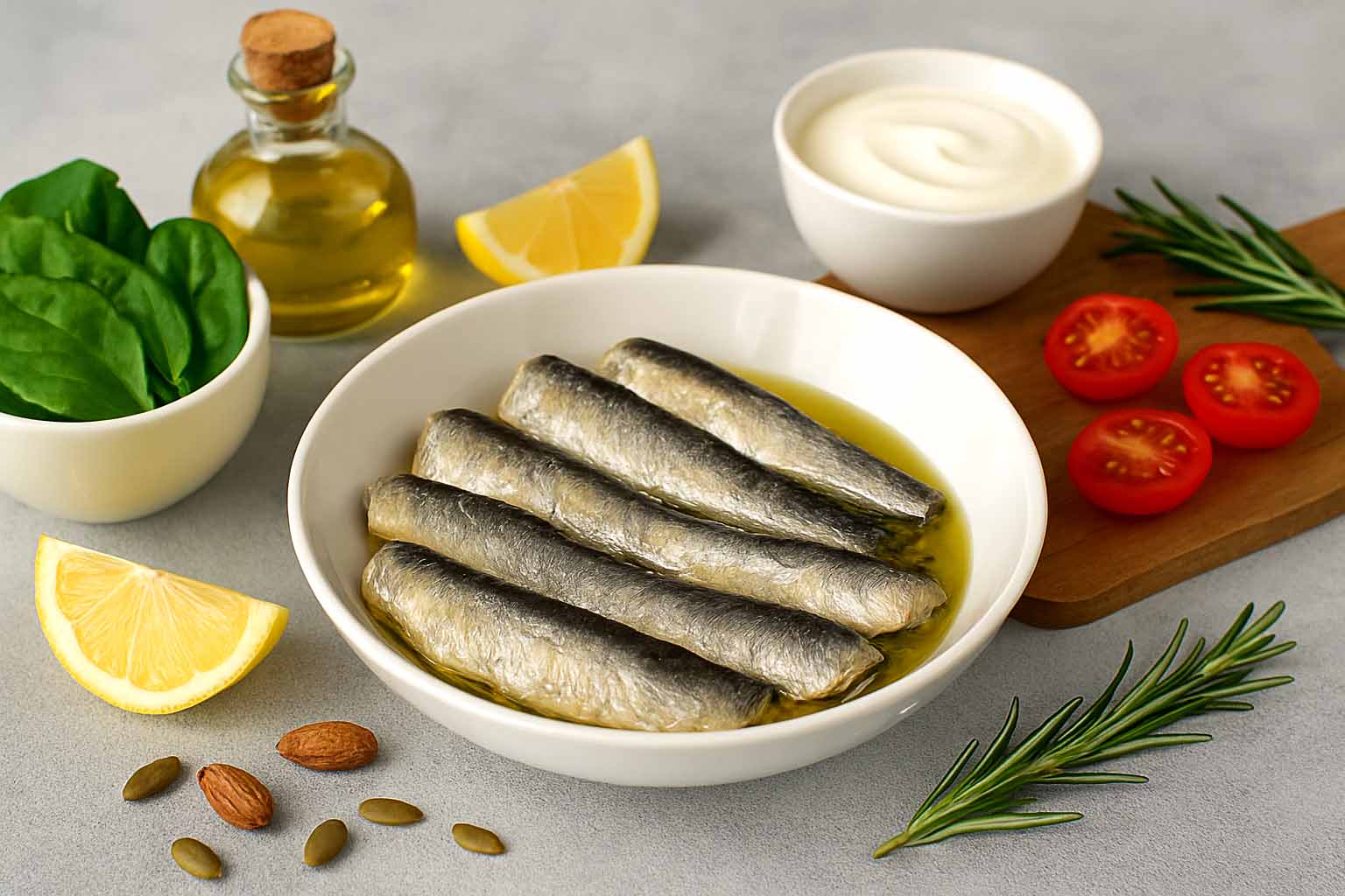 sardine cena
